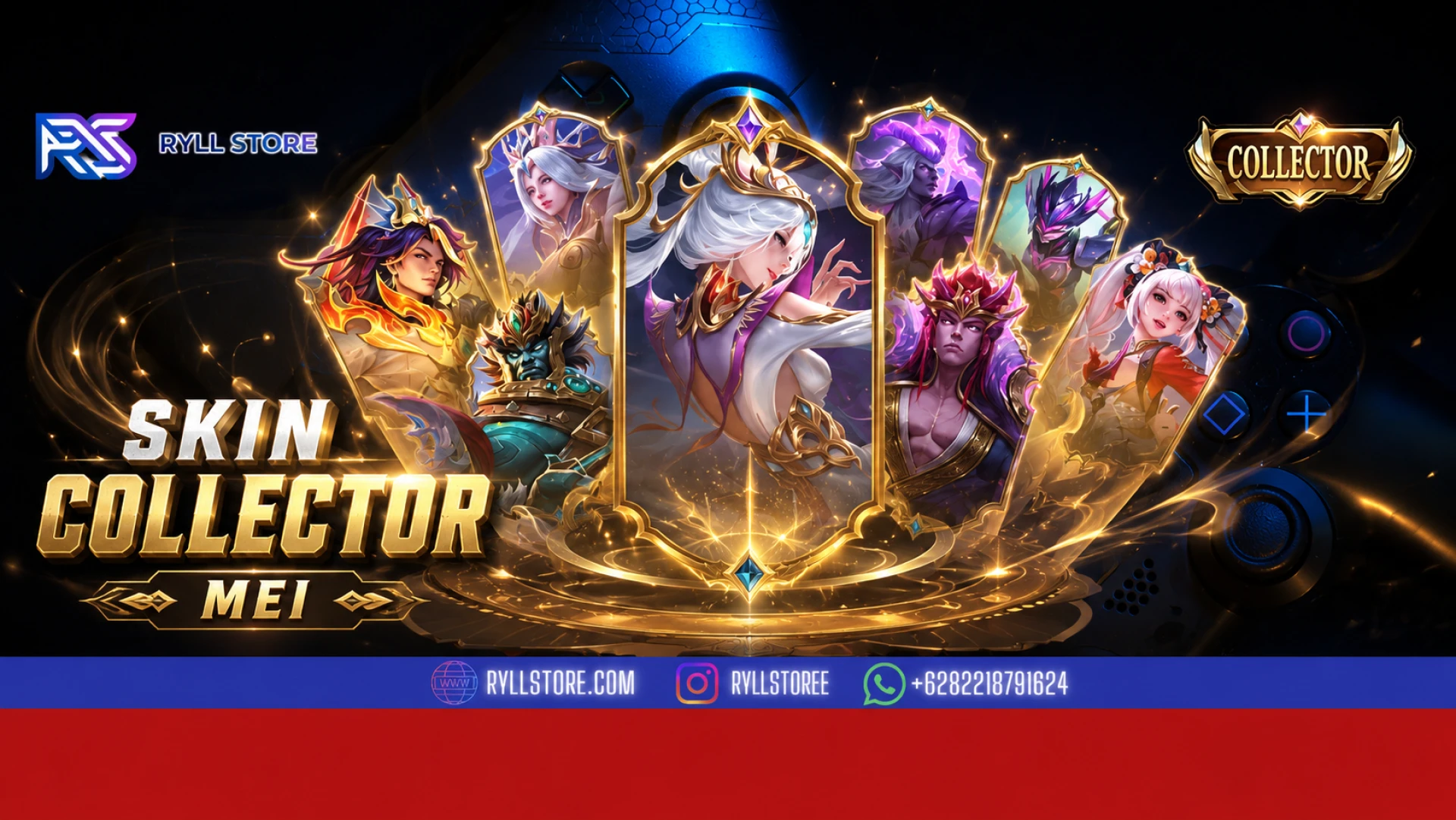 Ryll Store - Top Up Game, Voucher Digital, E-Wallet Termurah & Tercepat