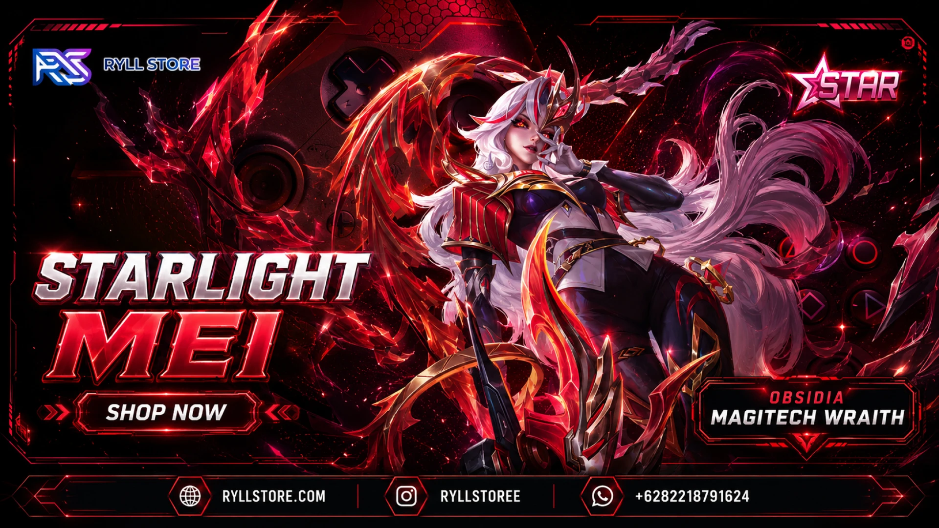 Ryll Store - Top Up Game, Voucher Digital, E-Wallet Termurah & Tercepat