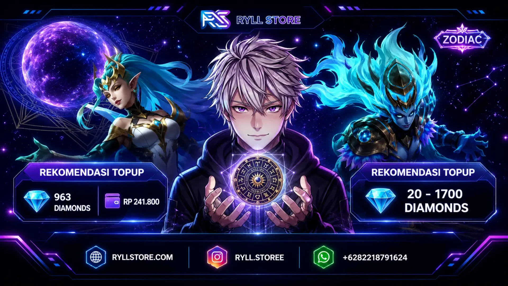Curtis Ryll Ryll Store - Top Up Game, Voucher Digital, E-Wallet Termurah & Tercepat